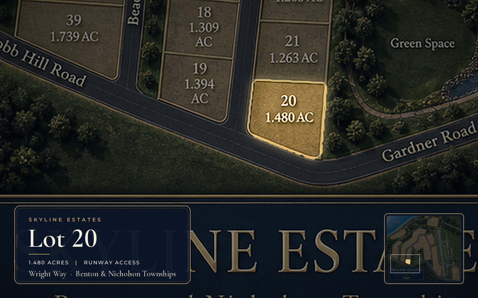 Lot 20 property view