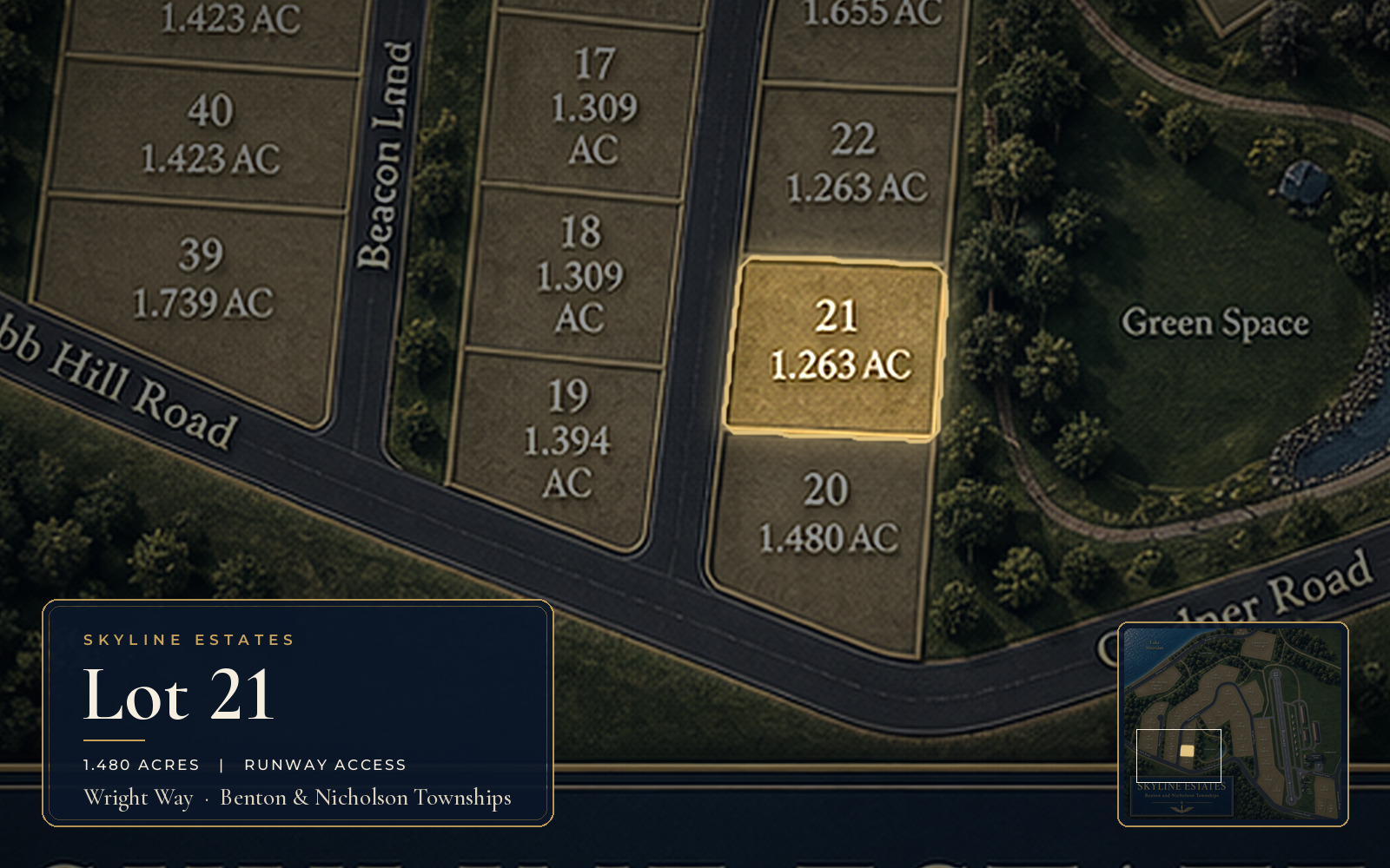 Lot 21 property view