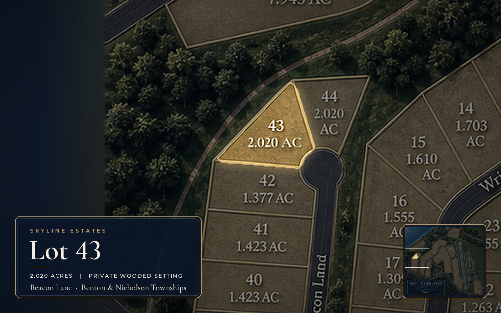 Lot 43 property view